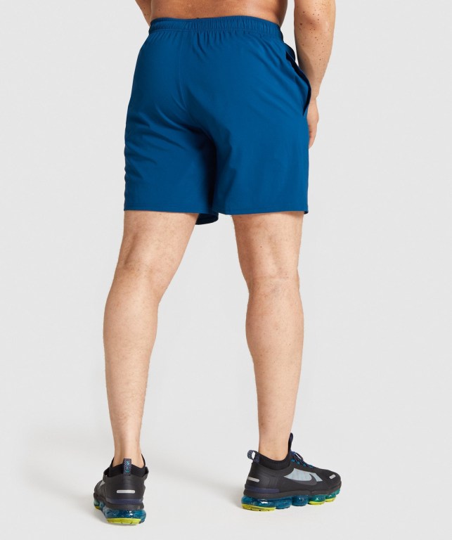 Bermudas Gymshark Arrival Hombre Azules | JwBJsr6Szrn