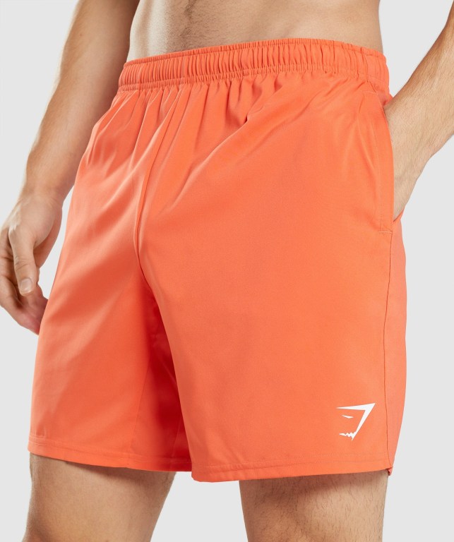 Bermudas Gymshark Arrival Hombre Naranjas | jD2qrrPWjpy