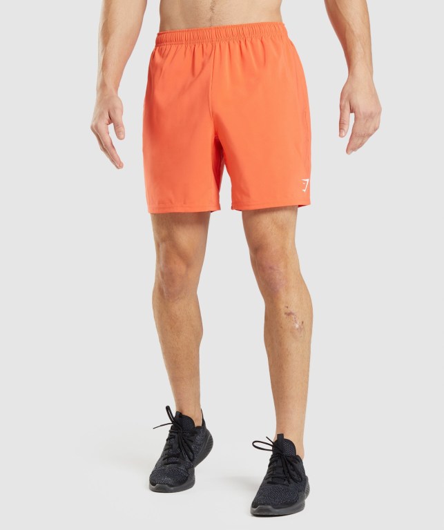 Bermudas Gymshark Arrival Hombre Naranjas | jD2qrrPWjpy