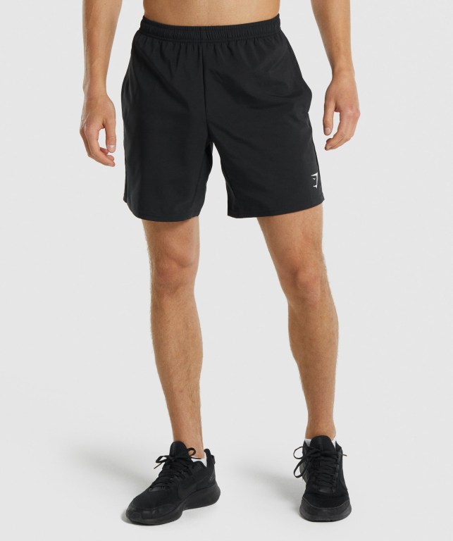 Bermudas Gymshark Arrival Hombre Negros | qnzzRGv2PNY