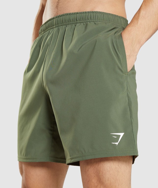 Bermudas Gymshark Arrival Hombre Verde Oliva | fZYd83n4q5j