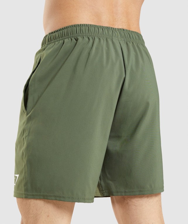 Bermudas Gymshark Arrival Hombre Verde Oliva | fZYd83n4q5j