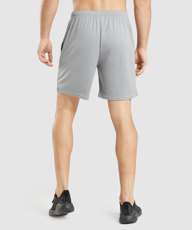 Bermudas Gymshark Arrival Knitted Hombre Grises | KIDAFiy2fOP