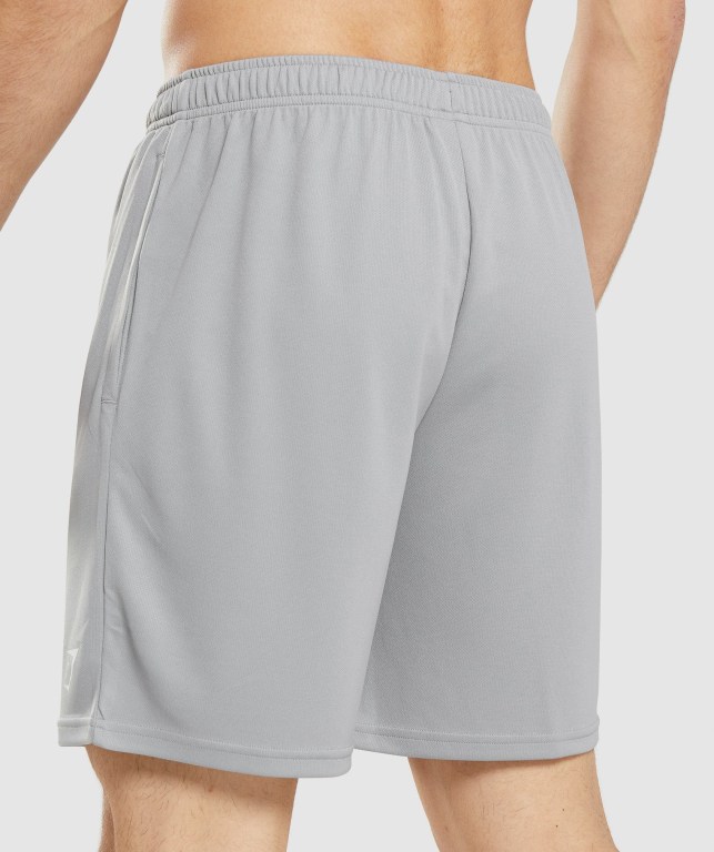 Bermudas Gymshark Arrival Knitted Hombre Grises | KIDAFiy2fOP