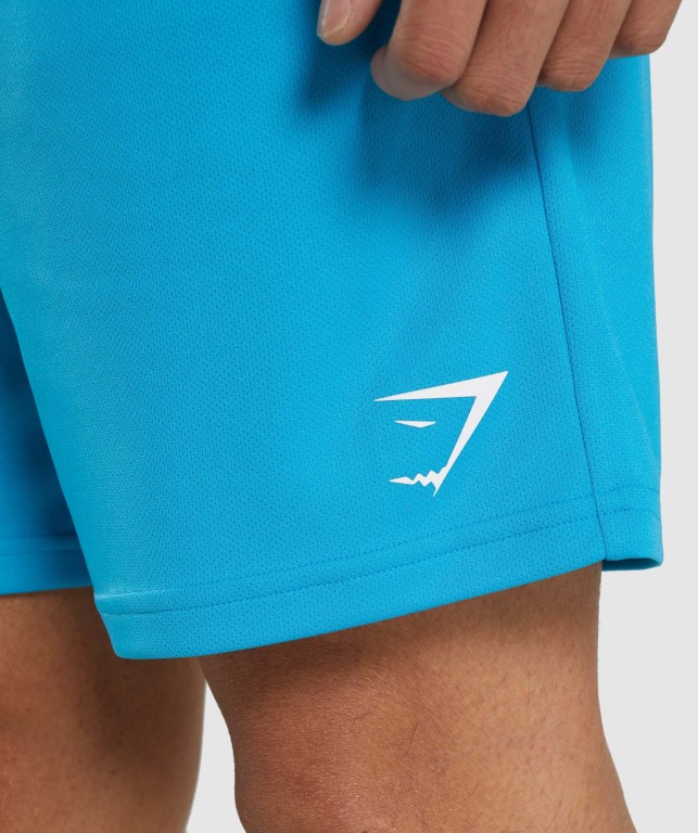 Bermudas Gymshark Arrival Knitted Hombre Azules Claro | eXfwRUDD5le