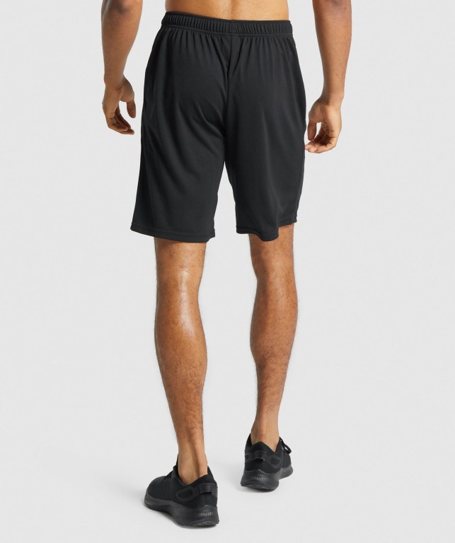 Bermudas Gymshark Arrival Knitted Hombre Negros | oIOVKe1m1Ux