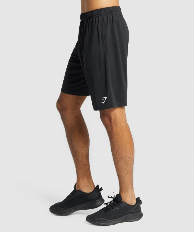 Bermudas Gymshark Arrival Knitted Hombre Negros | oIOVKe1m1Ux