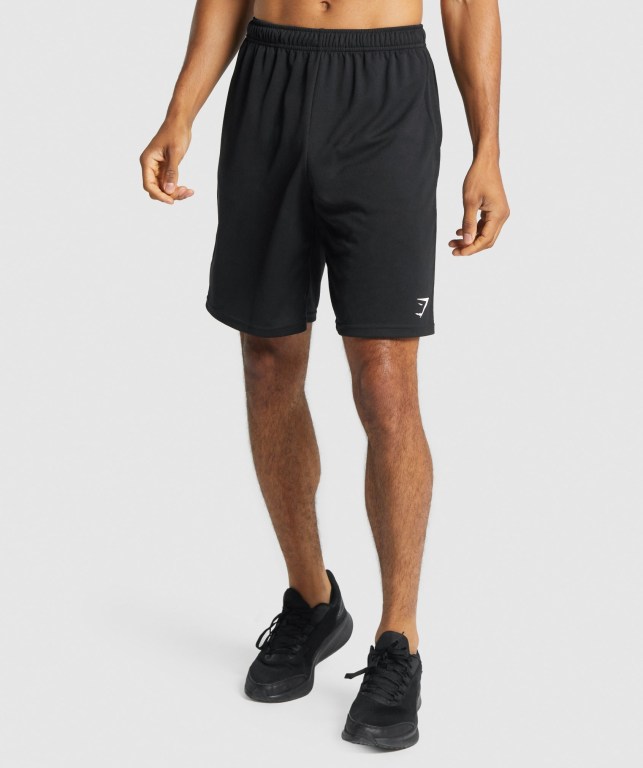 Bermudas Gymshark Arrival Knitted Hombre Negros | oIOVKe1m1Ux