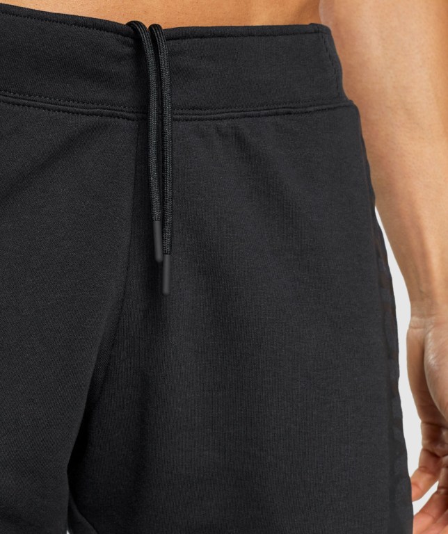 Bermudas Gymshark Bold Hombre Negros | 9bEYVTnyRJ4