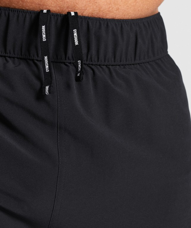 Bermudas Gymshark Combat Striking Hombre Negros | 5ou4uNOmpAg