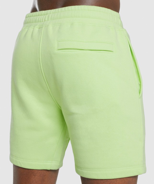 Bermudas Gymshark Crest Hombre Verdes | MBQoXGLnb4o