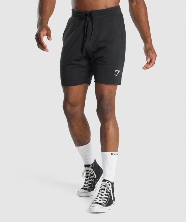 Bermudas Gymshark Critical Hombre Negros | Xw4uzfP24Uf