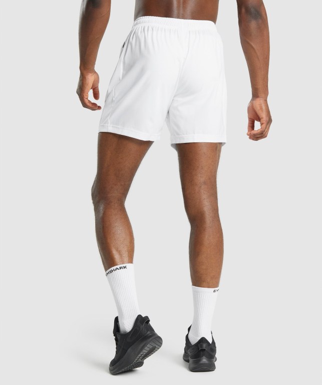 Bermudas Gymshark Deporte Hombre Blancos | pRSq7Joirjb