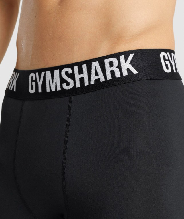 Bermudas Gymshark Element Baselayer Hombre Negros | 2PNIxJENI6e