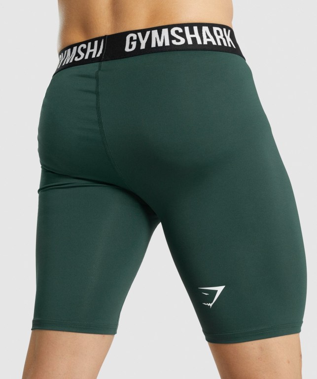 Bermudas Gymshark Element Baselayer Hombre Verdes Oscuro | JxGGkvwlM9C