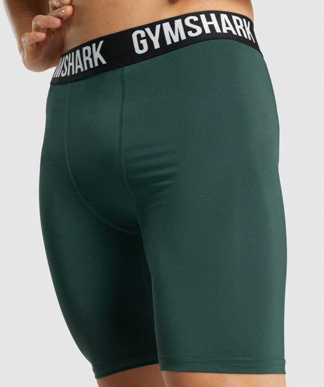 Bermudas Gymshark Element Baselayer Hombre Verdes Oscuro | JxGGkvwlM9C