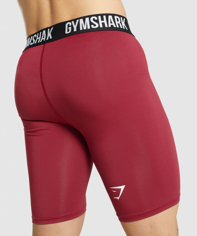 Bermudas Gymshark Element Baselayer Hombre Vino | ovQ36GoXtyd