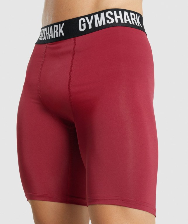 Bermudas Gymshark Element Baselayer Hombre Vino | ovQ36GoXtyd