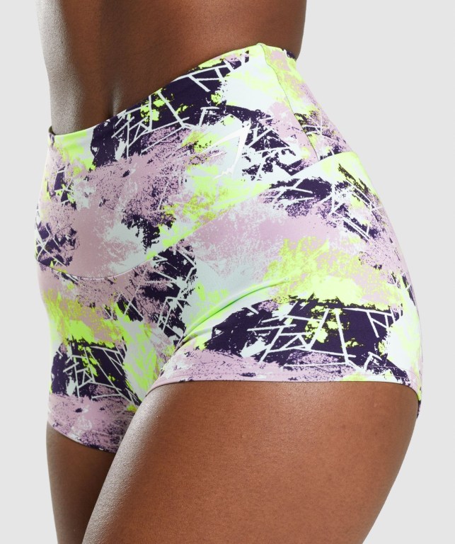 Bermudas Gymshark Entrenamiento Corta Length Mujer Camuflados | jXTToxIbbwl