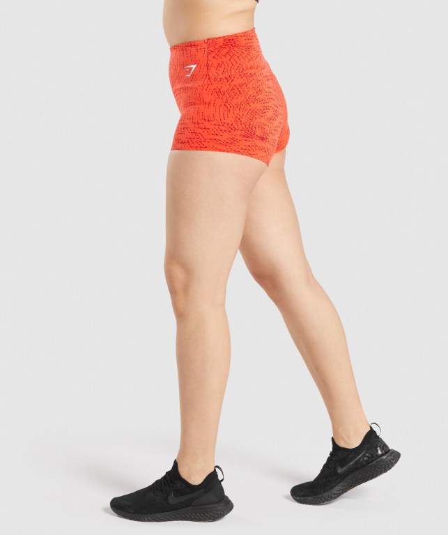 Bermudas Gymshark Entrenamiento Corta Length Mujer Naranjas | lGOcQQvxW4h