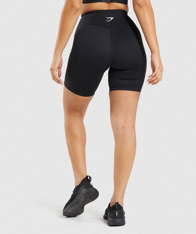 Bermudas Gymshark Entrenamiento Cycling Mujer Negros | KPOlGg8yI1f