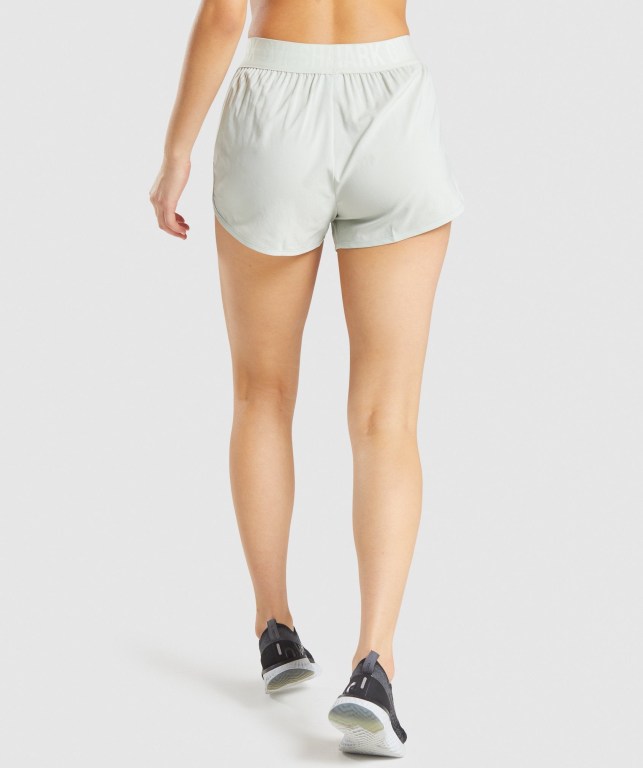 Bermudas Gymshark Entrenamiento Loose Fit Mujer Verdes Claro | QaIliEBm3MR