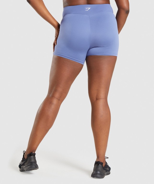 Bermudas Gymshark Entrenamiento Mujer Azules | QgaRM8ZiO5J