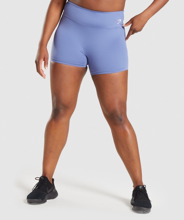 Bermudas Gymshark Entrenamiento Mujer Azules | QgaRM8ZiO5J