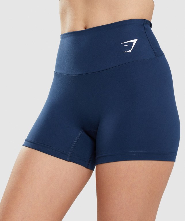 Bermudas Gymshark Entrenamiento Mujer Azul Marino | iv3m69aJBaq