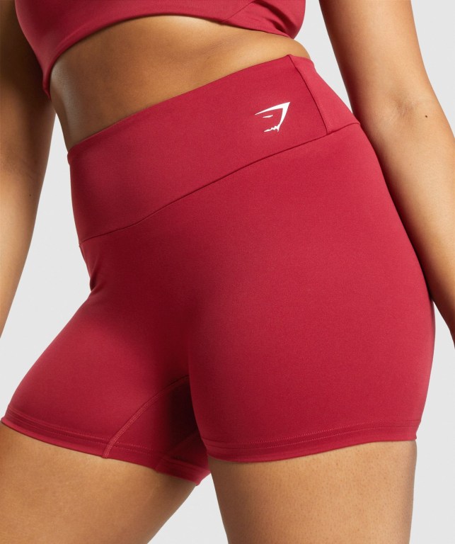 Bermudas Gymshark Entrenamiento Mujer Vino | AZX24d2JID5