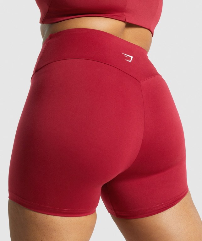 Bermudas Gymshark Entrenamiento Mujer Vino | AZX24d2JID5