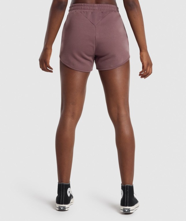 Bermudas Gymshark Entrenamiento Sweat Mujer Marrom | On8JAumSGtf