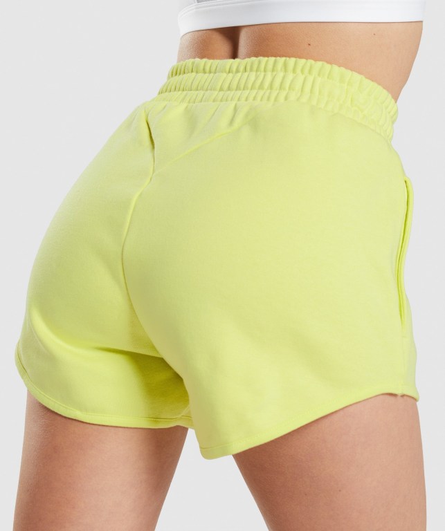 Bermudas Gymshark Entrenamiento Sweat Mujer Verdes | epJ8KMNi47J