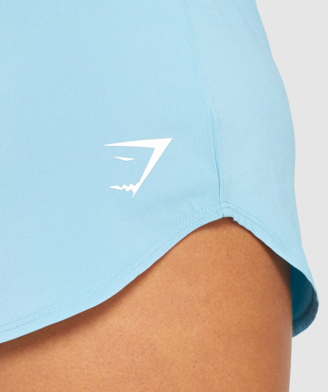 Bermudas Gymshark Essential Loose Entrenamiento Mujer Azules Claro | bHhFrxwzJXG