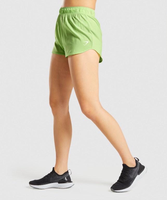 Bermudas Gymshark Essential Loose Entrenamiento Mujer Verdes | kYX9i2VbCwg