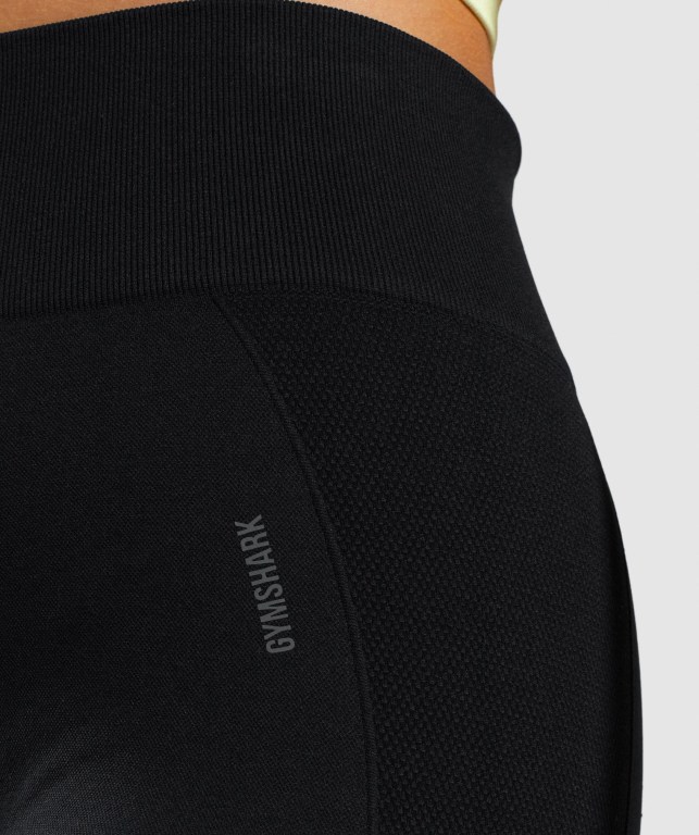 Bermudas Gymshark Flex Cycling Mujer Negros Grises | 5zoLhCEqljQ