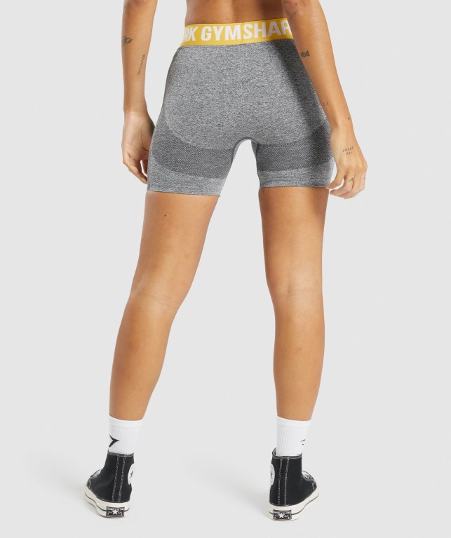 Bermudas Gymshark Flex Mujer Grises | MPbW7xzyZdm