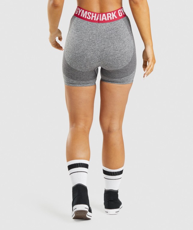 Bermudas Gymshark Flex Mujer Grises | MTCi4aU9not