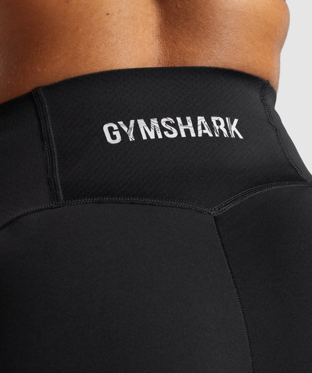 Bermudas Gymshark GS Power Support Mujer Negros | Ski2F6vSsjD