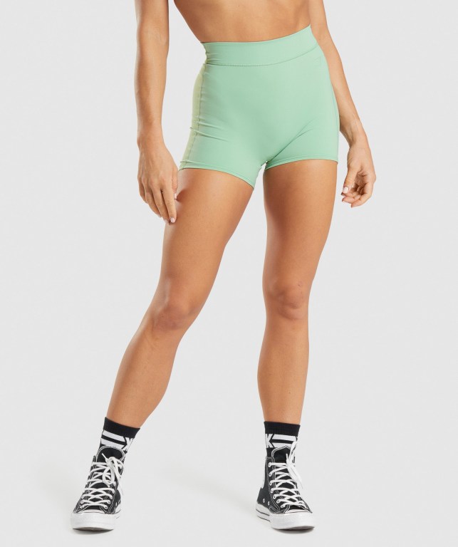 Bermudas Gymshark KK Fit Mujer Verdes | UHxXDfBsQZL