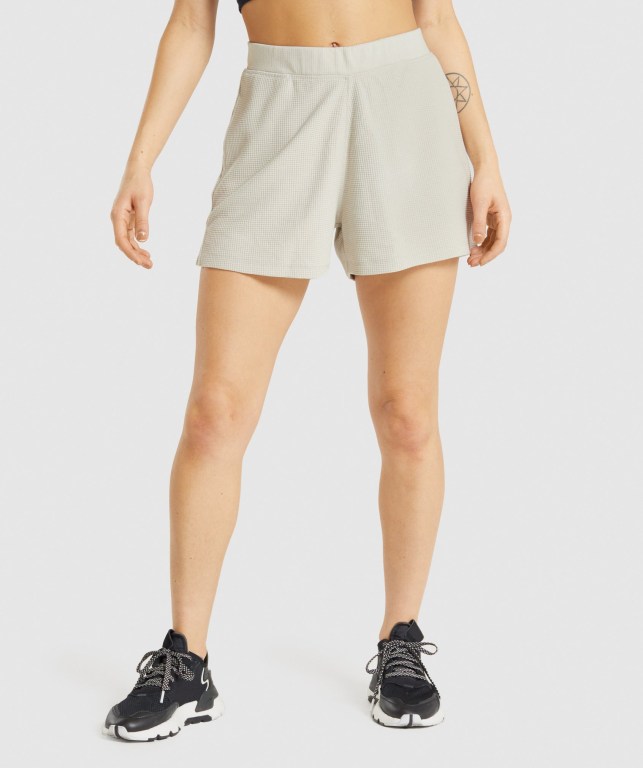 Bermudas Gymshark Pause Loose Mujer Grises | 9JsKfVgaNVm