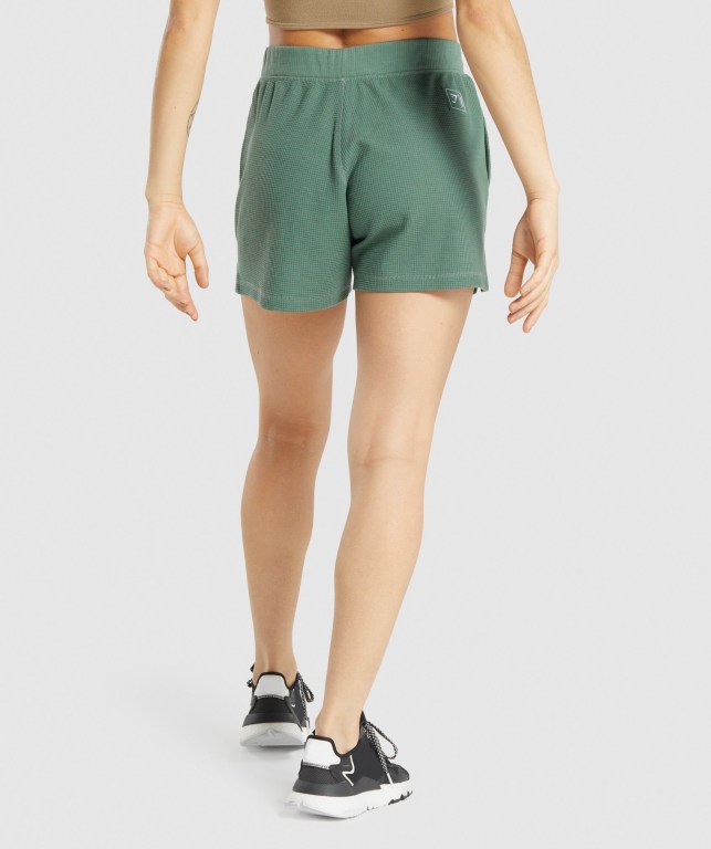 Bermudas Gymshark Pause Loose Mujer Verdes | WVhd4mF4drl