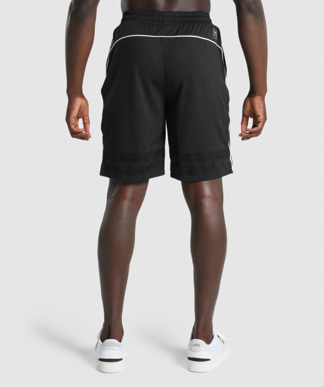 Bermudas Gymshark Recess Basketball Hombre Negros | N16bEgXulzC