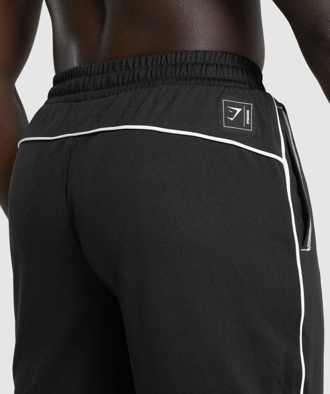 Bermudas Gymshark Recess Basketball Hombre Negros | N16bEgXulzC