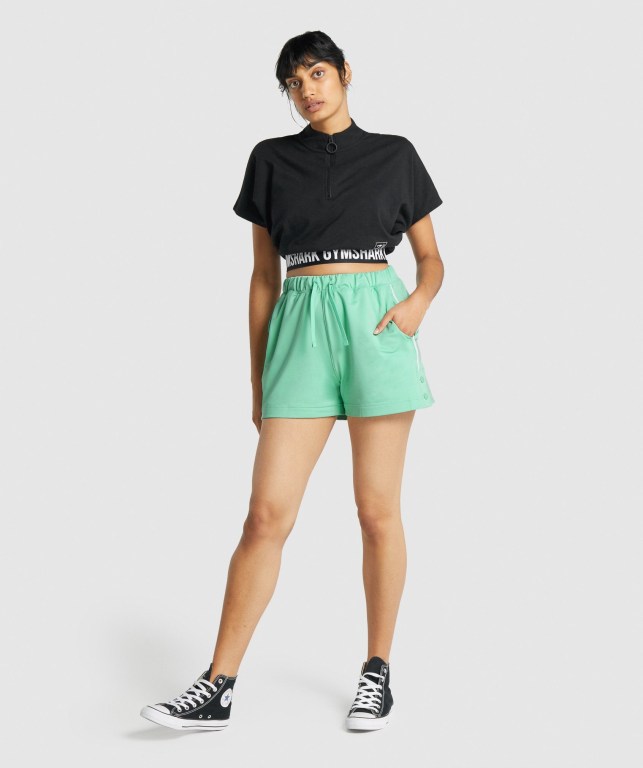 Bermudas Gymshark Recess Mujer Verdes Claro | r34DSZRrNpp