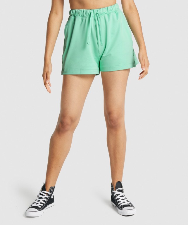 Bermudas Gymshark Recess Mujer Verdes Claro | r34DSZRrNpp