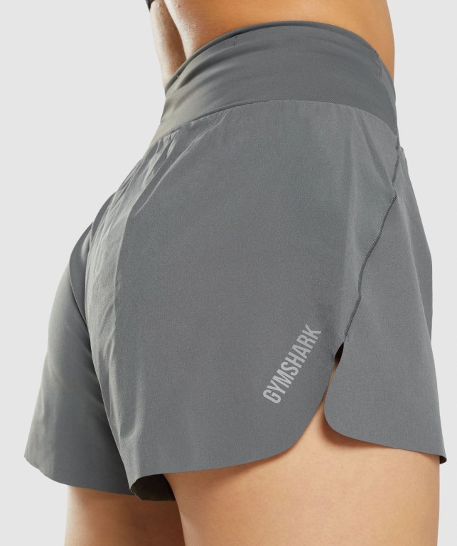 Bermudas Gymshark Speed Mujer Grises | 2zDkYZNUeoB