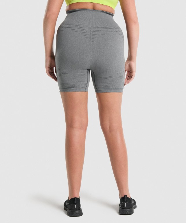 Bermudas Gymshark Vital Seamless 2.0 Mujer Grises | 8RUFwFyipxe