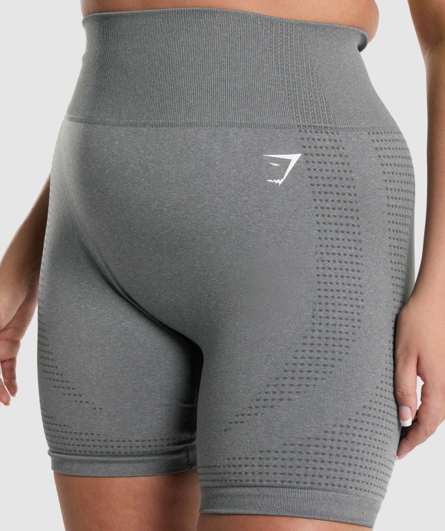 Bermudas Gymshark Vital Seamless 2.0 Mujer Grises | 8RUFwFyipxe