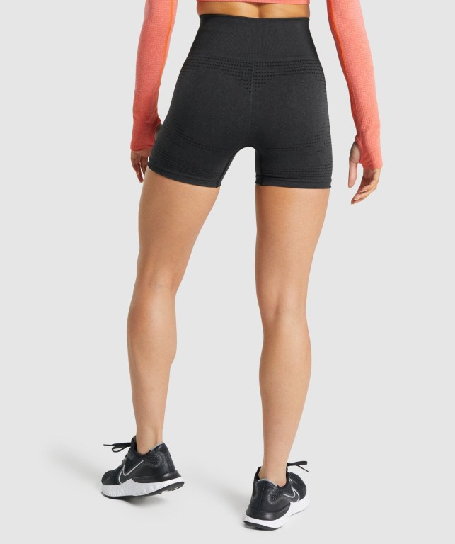 Bermudas Gymshark Vital Seamless 2.0 Mujer Negros | VRdLW7lbX7A